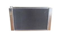 Load image into Gallery viewer, RADIATOR LAND ROVER DEFENDER LS3 ENGINE SWAP ALUMINUM RADIATOR DUAL FANS