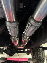 Load image into Gallery viewer, DUAL EXHAUST KIT FOR DEFENDER 110 WITH LS3 ENGINE - with DUAL TIPS