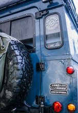 Load image into Gallery viewer, BILLET ALUMINUM REAR DOOR FULL HINGE SET IN BLACK - LAND ROVER DEFENDER