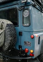 Load image into Gallery viewer, BILLET ALUMINUM REAR DOOR FULL HINGE SET IN BLACK - LAND ROVER DEFENDER