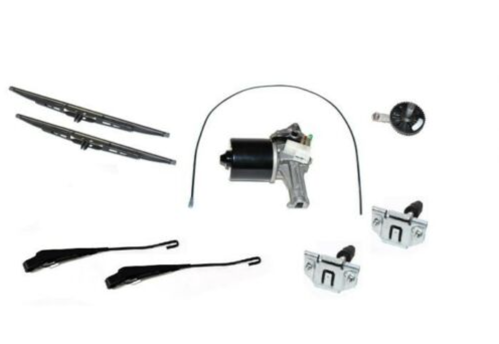 Defender Wiper Motor Vehicle Kit / Set Fits 19832001 Left Hand Driv