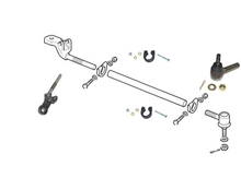 Load image into Gallery viewer, Right hand drive to Left hand drive suspension - steering change kit fits Land Rover Defender