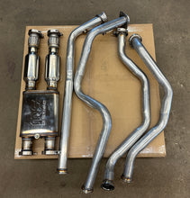 Load image into Gallery viewer, DUAL EXHAUST KIT FOR DEFENDER 110 WITH LS3 ENGINE - BOLT IN
