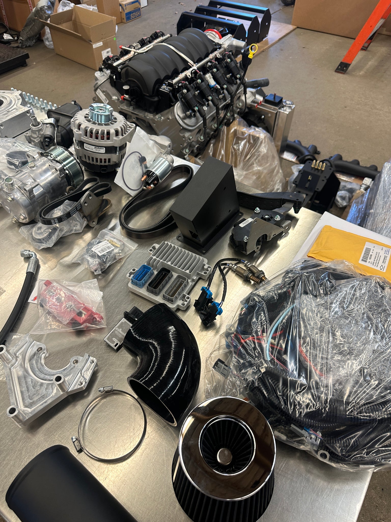 LS3/6L80E Complete Powertrain Package for LS swap Land Rover Defender ...