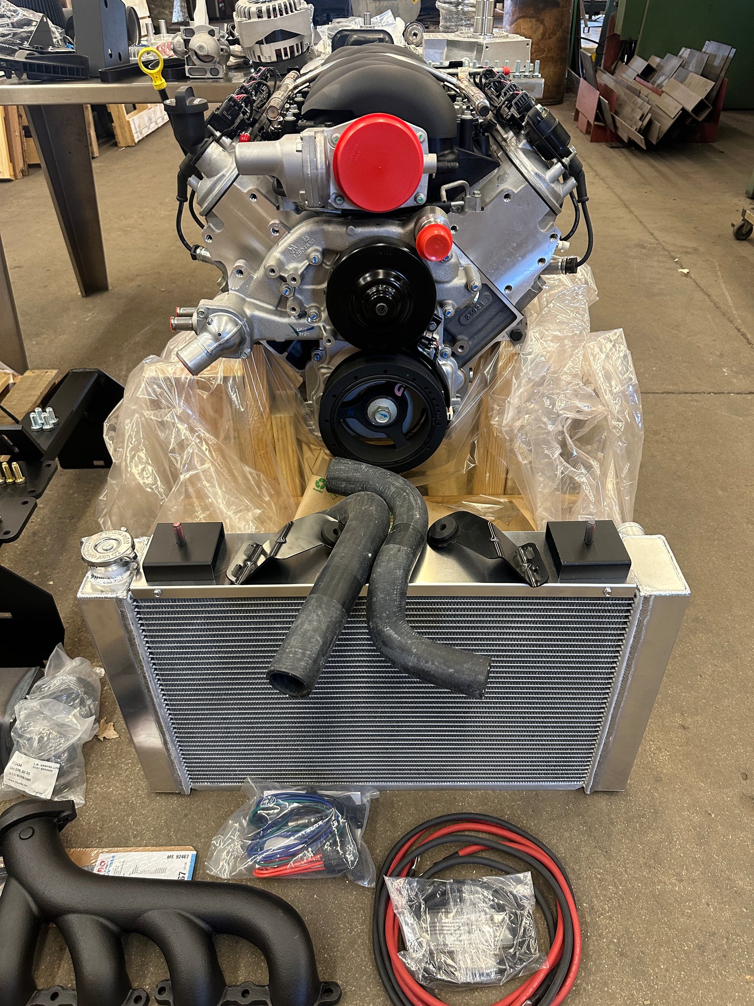 LS3/6L80E Complete Powertrain Package for LS swap Land Rover Defender ...