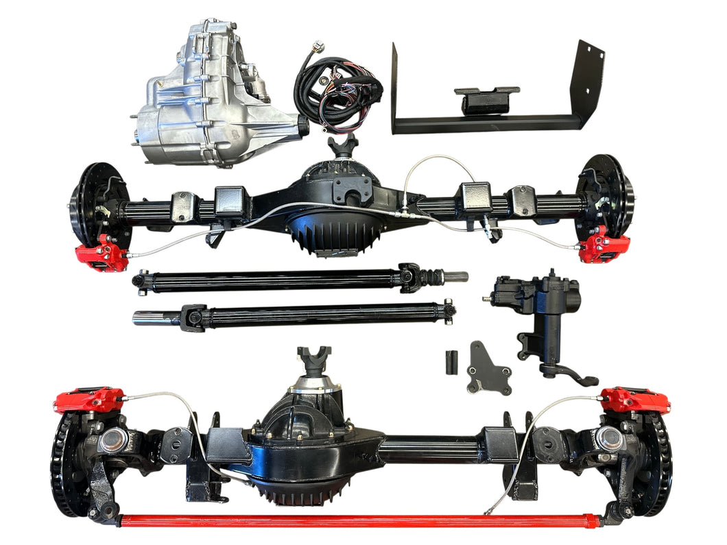 LXP Performance axles & shift on the fly 2wheel drive to 4wheel drive transfercase kit for your defender 110/130