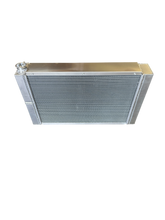 Load image into Gallery viewer, Radiator &amp; Dual Fan set up for GenV LT1  installed in Land Rover Defender 90/110/130
