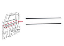 Load image into Gallery viewer, Felt window kit for 2 front and 2 second row doors for Defender 110
