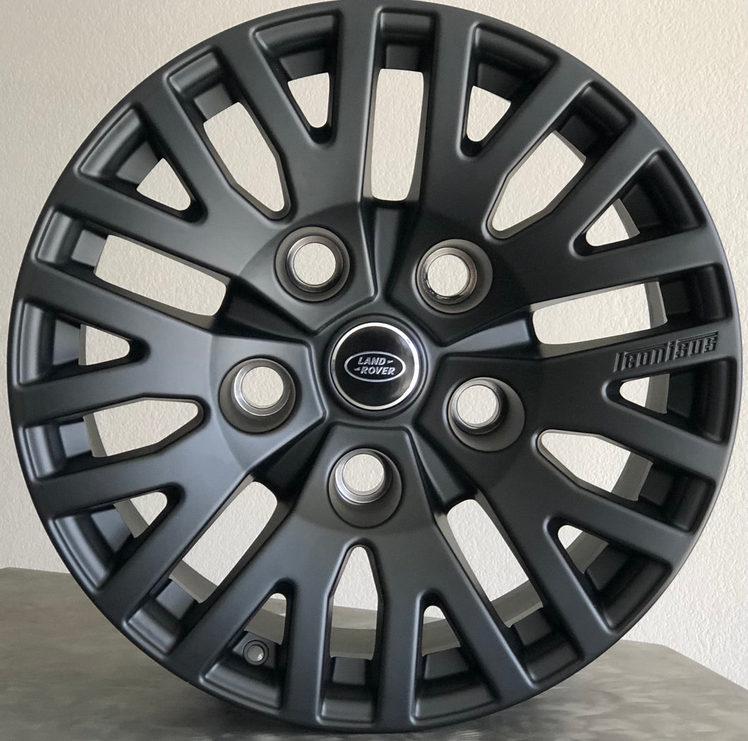 Set of 5 Iconisus Icon 7 Alloy wheel 18inch Satin Black