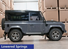 Load image into Gallery viewer, Land Rover Defender Front &amp; Rear Springs - Lowered 1 inch from stock height
