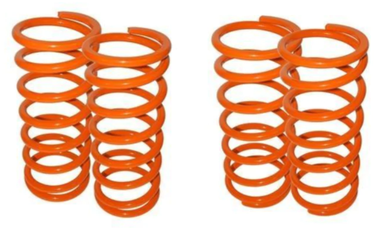 Land Rover Defender Front & Rear Springs - Lowered 1 inch from stock height