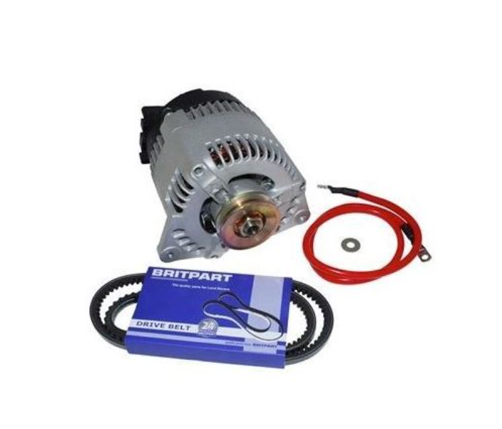 UPRATED ALTERNATOR FOR LAND ROVER DEFENDER 200TDI - UPGRADE THE 45A ALTERNATOR TO 100A