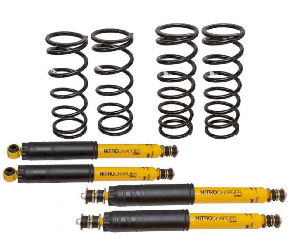 DEFENDER 90 HEAVY DUTY SUSPENSION KIT - OLD MAN EMU SHOCKS AND SPRINGS KIT