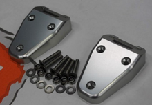 Load image into Gallery viewer, DEFENDER ALUMINIUM BONNET HINGE KIT - COMES AS A PAIR WHICH INCLUDES ALL STAINLESS STEEL FIXINGS
