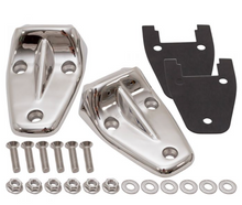 Load image into Gallery viewer, DEFENDER BONNET HINGE KIT - IN STAINLESS STEEL - COMES AS A PAIR
