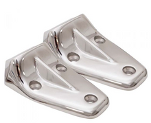 Load image into Gallery viewer, DEFENDER BONNET HINGE KIT - IN STAINLESS STEEL - COMES AS A PAIR
