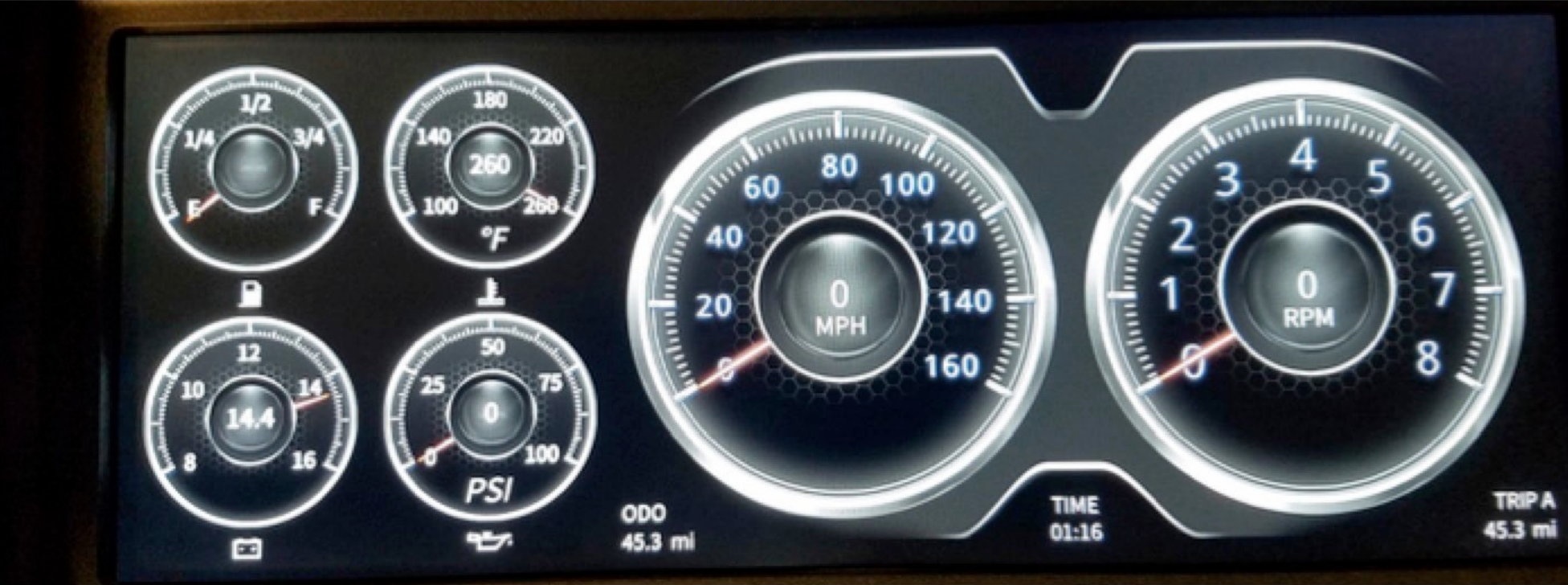 DIGITAL DASH FOR LAND ROVER DEFENDER WITH ORIGINAL DASH – Legends ...