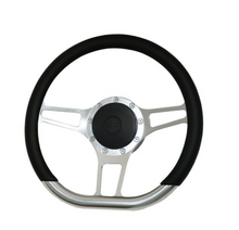 Load image into Gallery viewer, BEDROCKBUNDLE - BEDROCK STEERING WHEEL FROM EXMOOR TRIM 48 SPLINE
