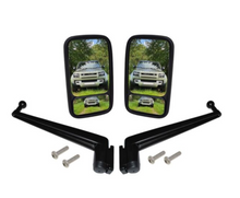 Load image into Gallery viewer, BLIND SPOT MIRROR SET - SUITS ALL LAND ROVER DEFENDER MODELS 1987-2016 - WITH NEW MIRROR ARMS
